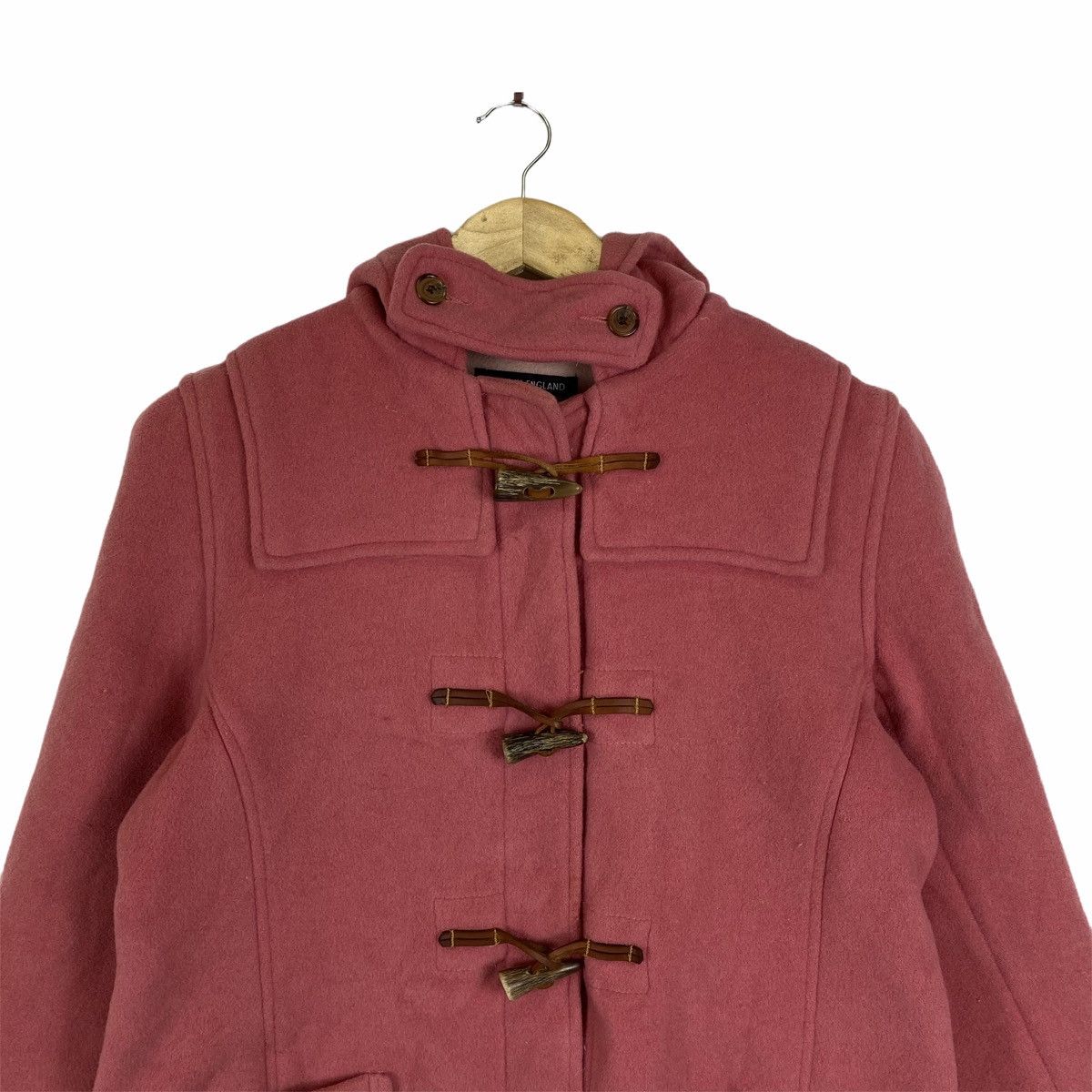 Designer × Gloverall × Vintage Vintage GLOVERALL England Wool Hoodie Duffle Coat Jacket Size US S / EU 44-46 / 1 - 5 Thumbnail