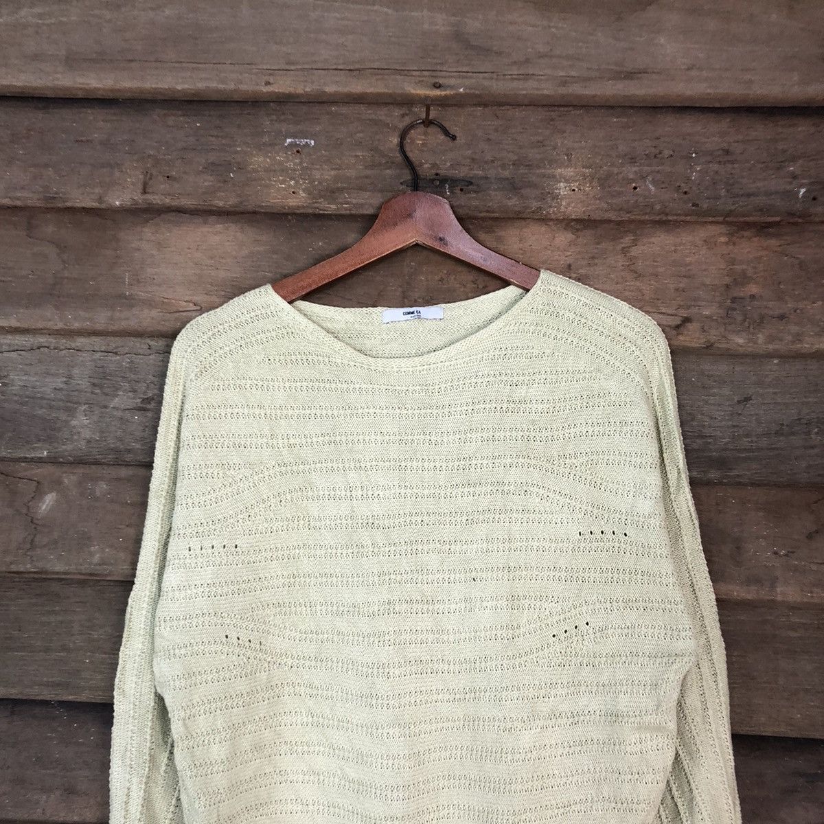 Comme Ca Ism Comme Ca Green Knitwear japan #H067 Size US M / EU 48-50 / 2 - 2 Thumbnail