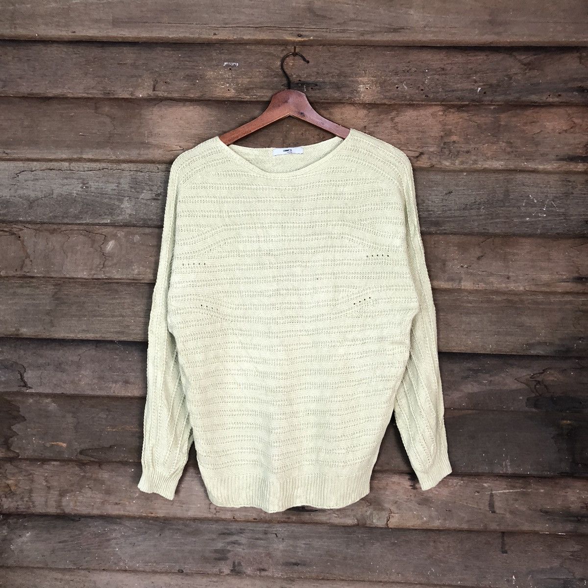 Comme Ca Ism Comme Ca Green Knitwear japan #H067 Size US M / EU 48-50 / 2 - 1 Thumbnail