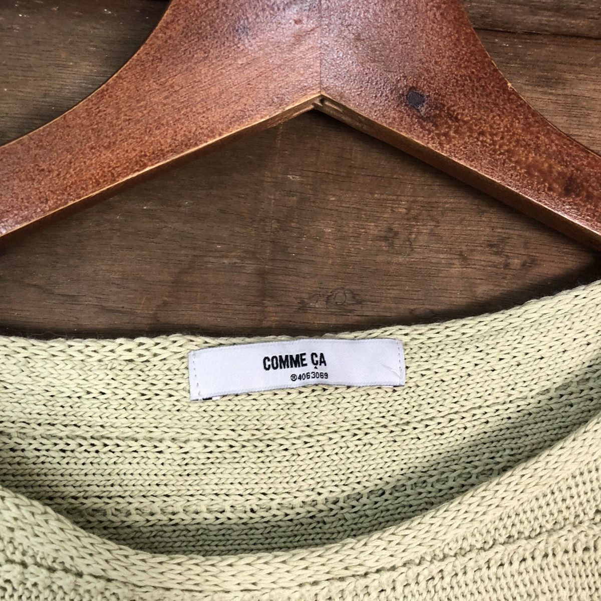 Comme Ca Ism Comme Ca Green Knitwear japan #H067 Size US M / EU 48-50 / 2 - 6 Thumbnail