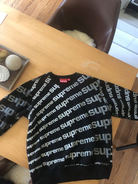 Supreme discount radial crewneck