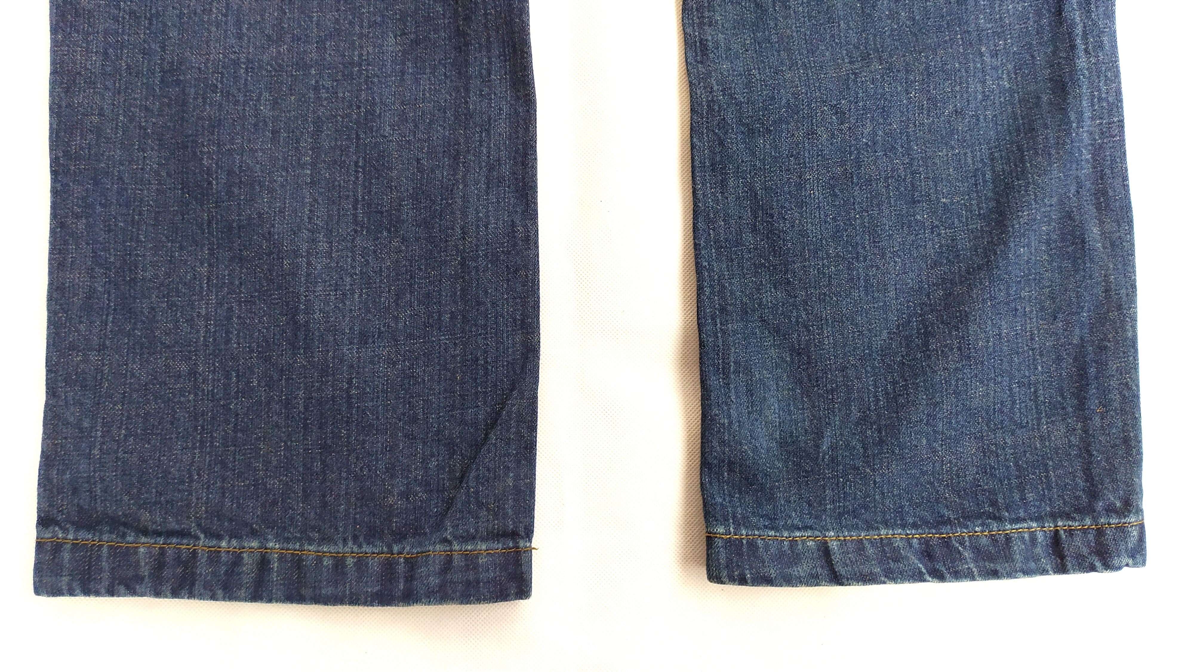 Japanese Brand Geku sukajan koi embroidery denim pants size 34 Size US 34 / EU 50 - 5 Thumbnail