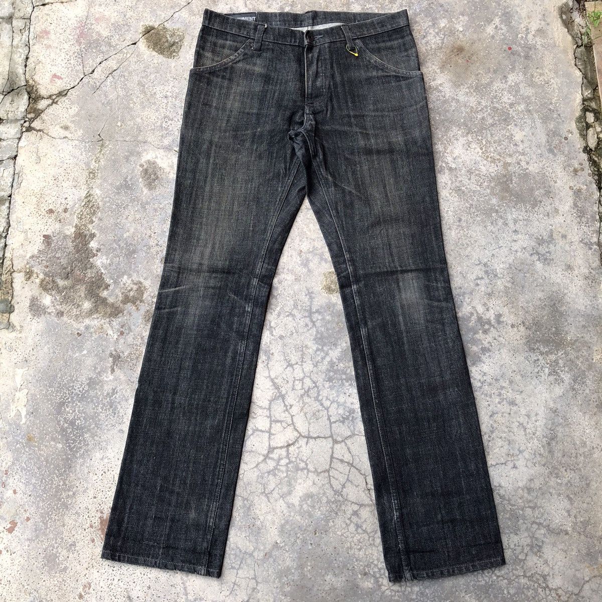 Attachment × Japanese Brand Vintage Attachment Jeans Earth black tone Size US 32 / EU 48 - 1 Thumbnail