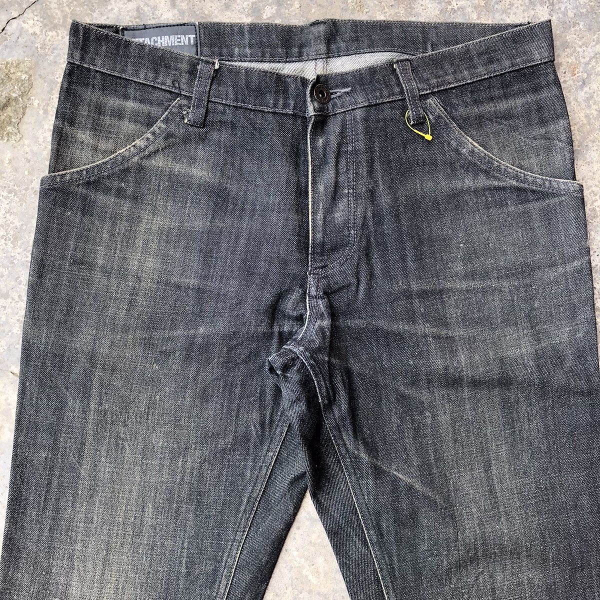 Attachment × Japanese Brand Vintage Attachment Jeans Earth black tone Size US 32 / EU 48 - 3 Thumbnail