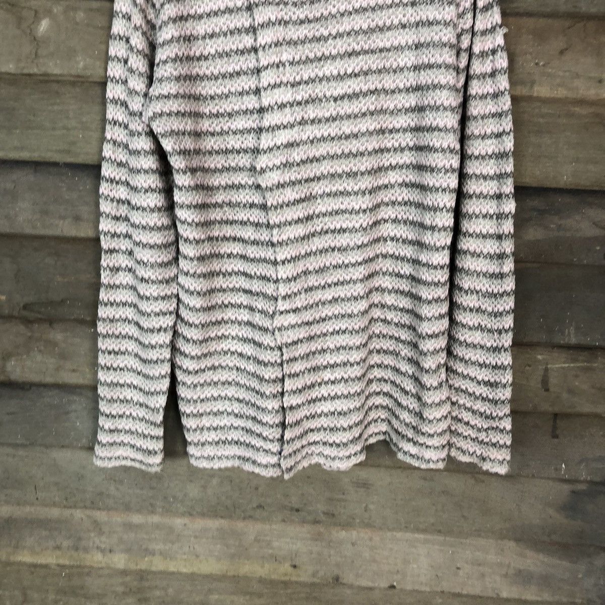 Japanese Brand PPFM japan Pink Patterned Cardigans knitwear #H057 Size US M / EU 48-50 / 2 - 3 Thumbnail