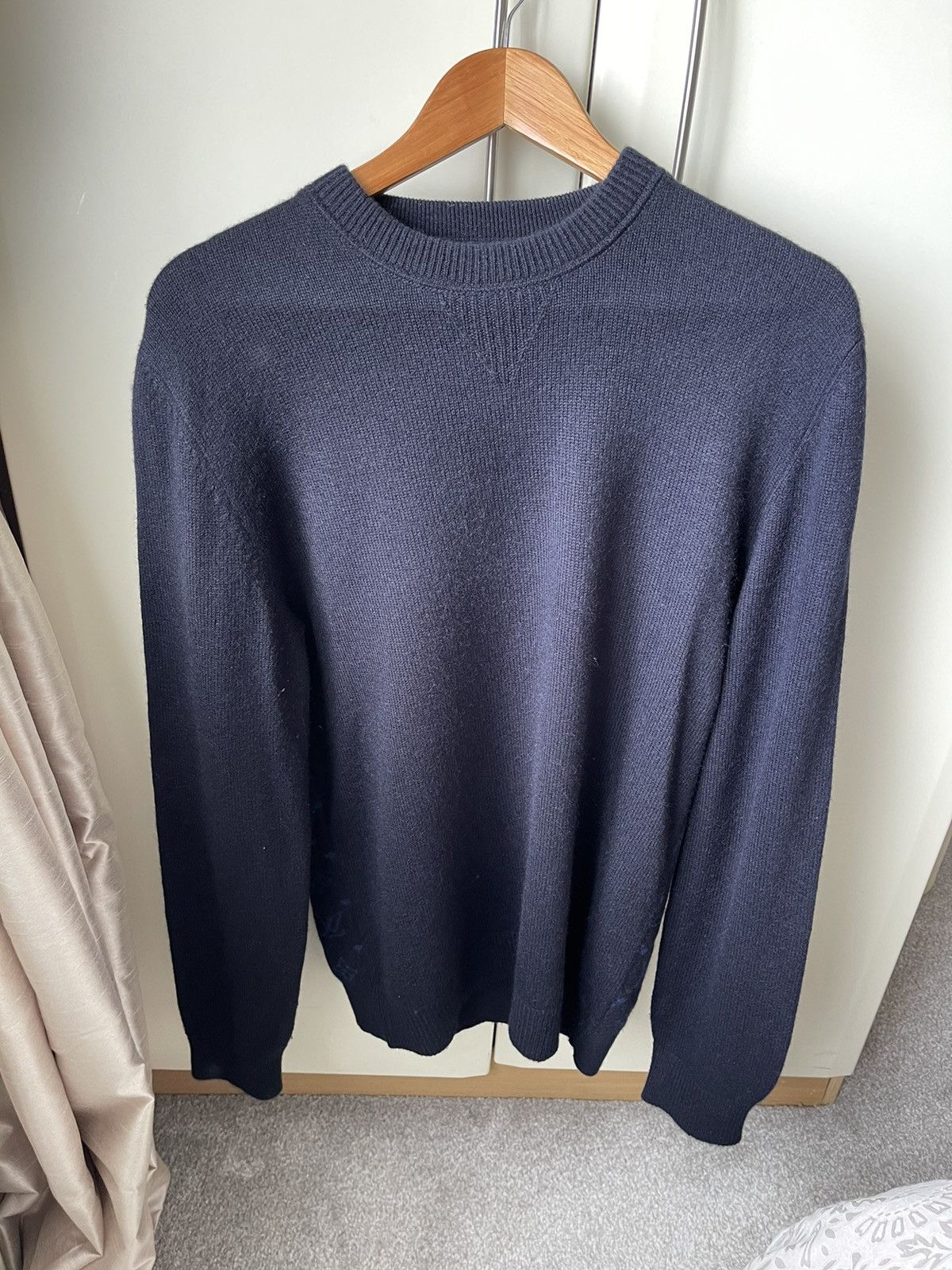 100% Authentic Louis Vuitton Half And Half Monogram Jumper