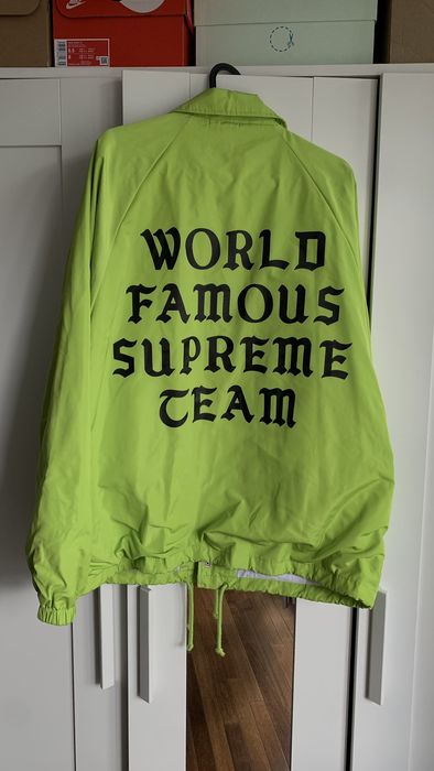 Supreme Supreme World Famous Coach Jacket size M | Grailed