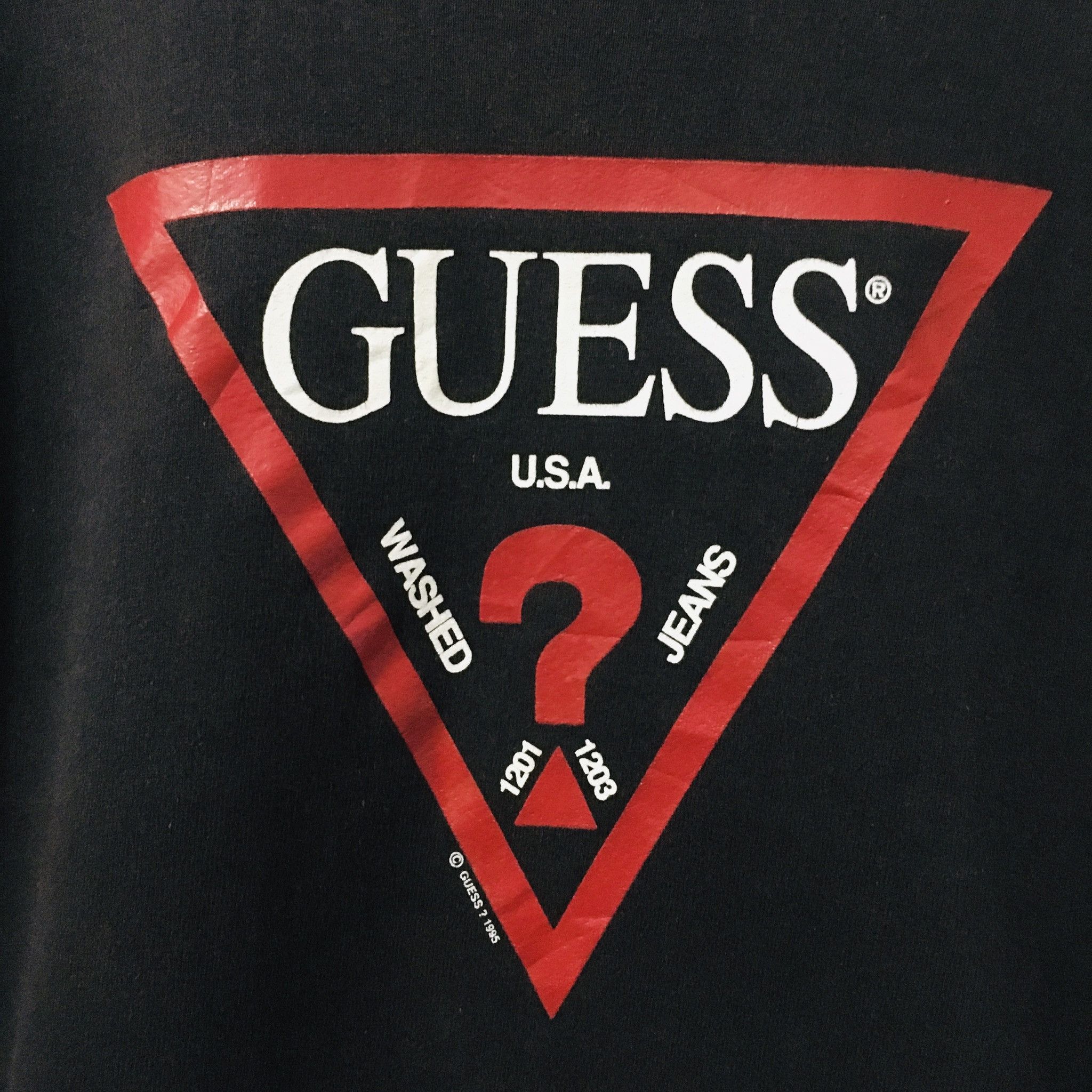 Guess Vtg 90s guess sweatshirt large size Size US L / EU 52-54 / 3 - 3 Thumbnail