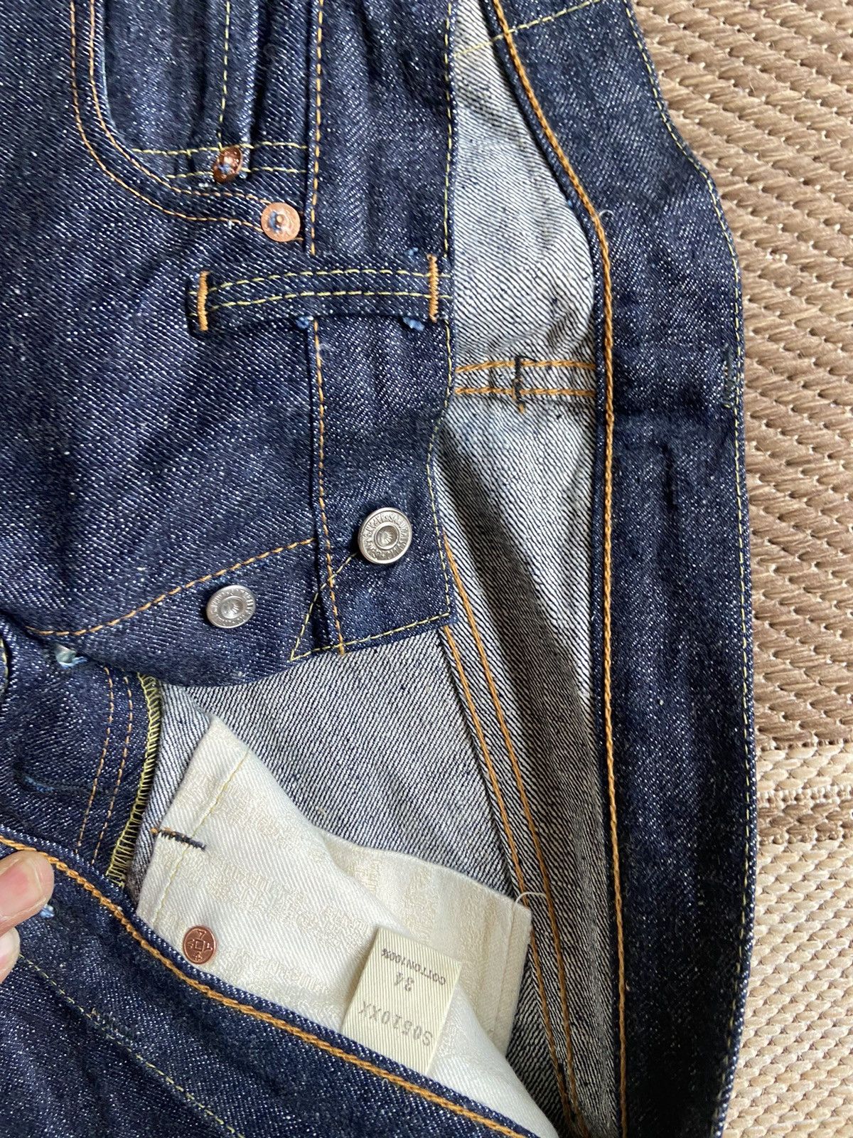Samurai Jeans Samurai lot #23 W34L36 Size US 34 / EU 50 - 2 Thumbnail