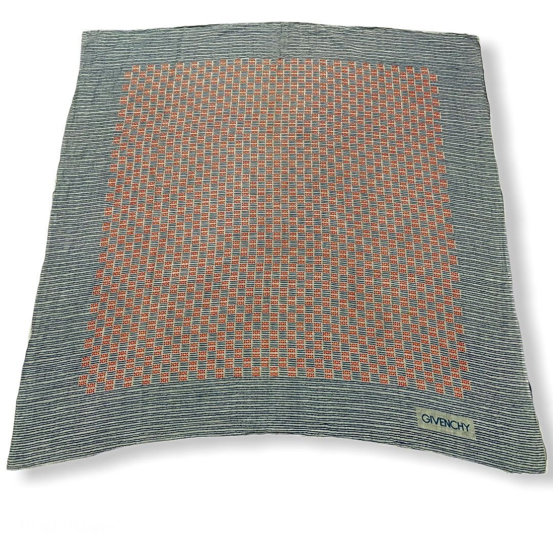 Designer Givenchy Cotton Scarf Size ONE SIZE - 2 Thumbnail