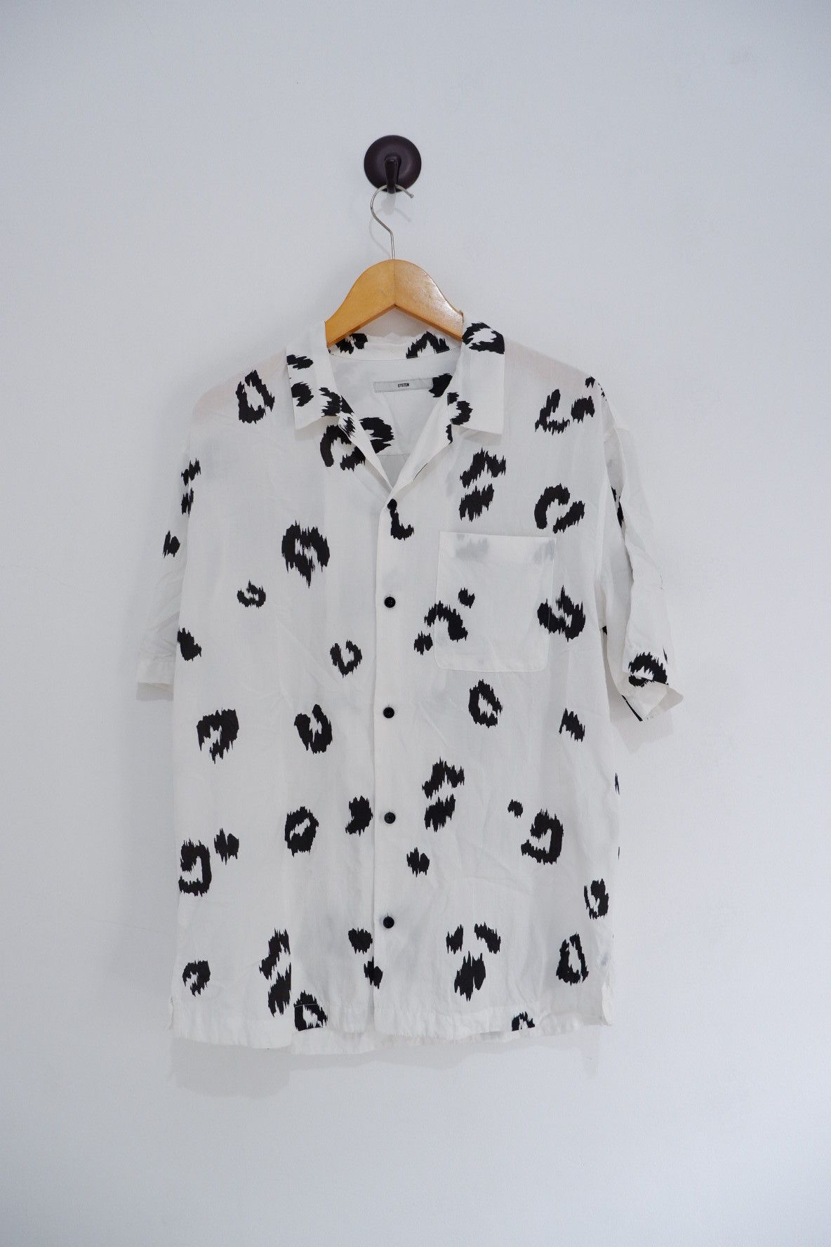 Japanese Brand Ss2017 System Homme Embroidered Panther Shirt Size US M / EU 48-50 / 2 - 2 Thumbnail