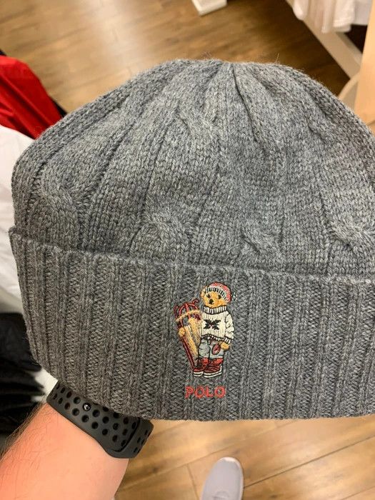 Polo bear winter hat sales