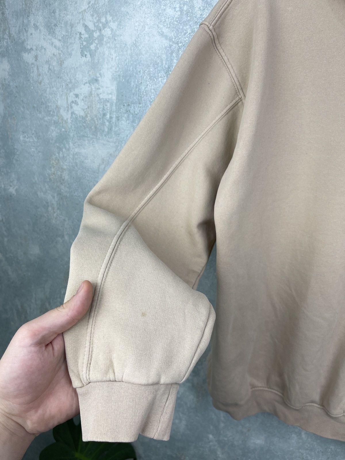 Vintage × Von Dutch Vintage Von Dutch Big Logo Hoodie camel khaki L oversize Size US L / EU 52-54 / 3 - 10 Thumbnail