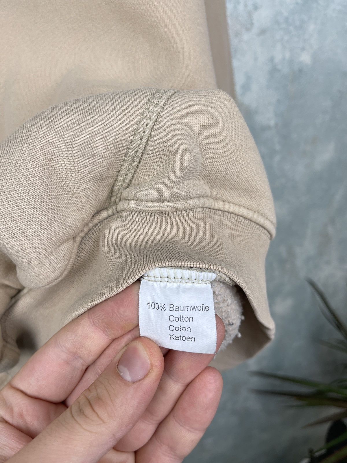 Vintage × Von Dutch Vintage Von Dutch Big Logo Hoodie camel khaki L oversize Size US L / EU 52-54 / 3 - 7 Thumbnail