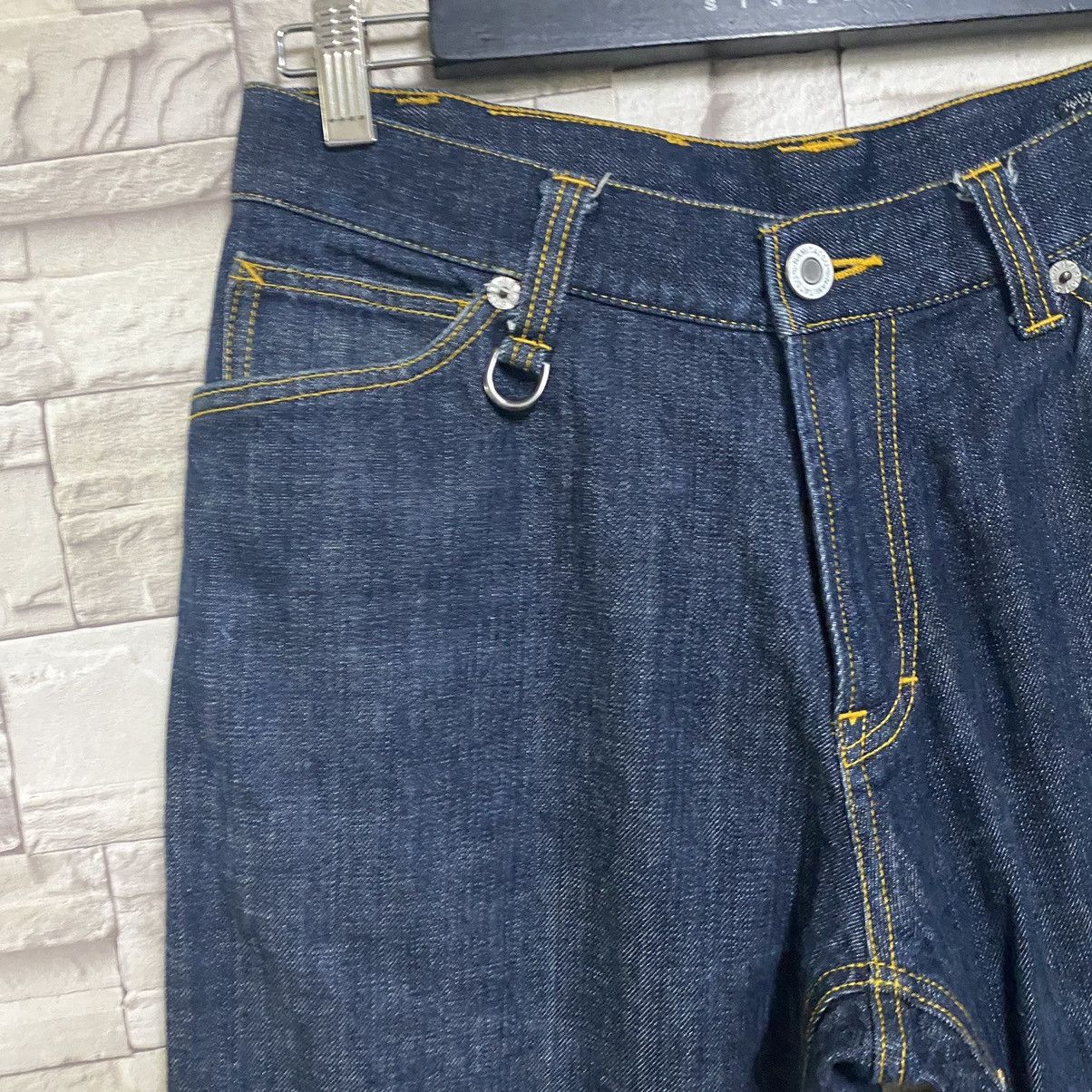 Karakuri Tamashii Japanese Brand NAMITATSU Denim Embroidery Fish Koi Jeans Size US 30 / EU 46 - 7 Thumbnail