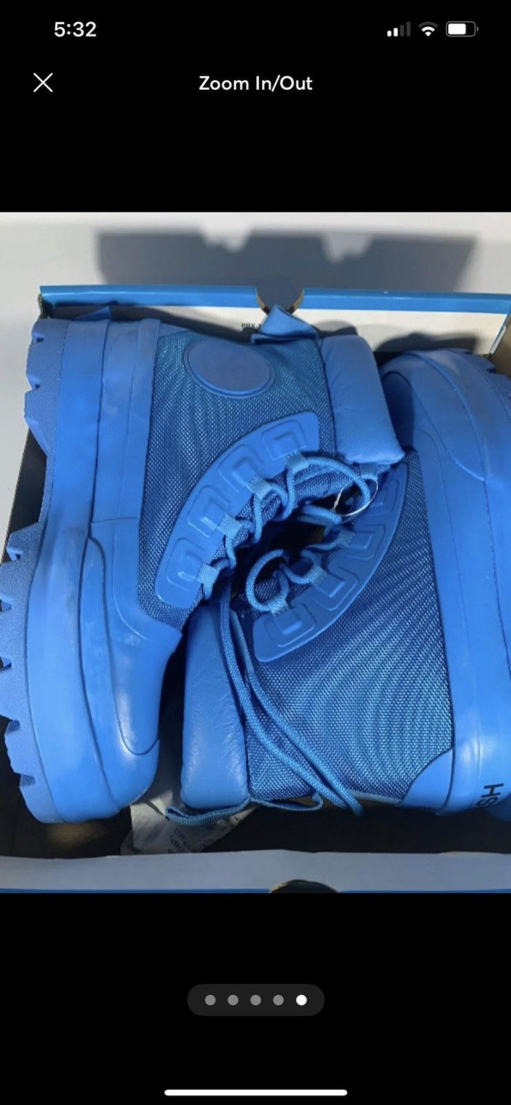 Ambush Design Converse AMBUSH x Converse Blue Duck Boots NEW Grailed