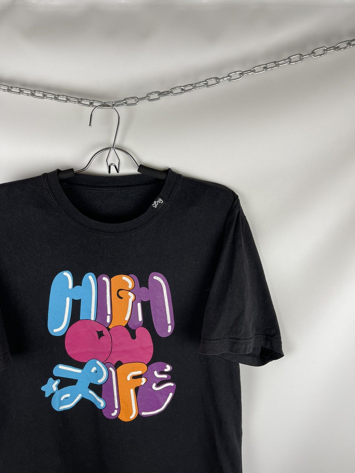 LRG LRG High on life big logo printed vintage roots & equipment Size US L / EU 52-54 / 3 - 3 Thumbnail