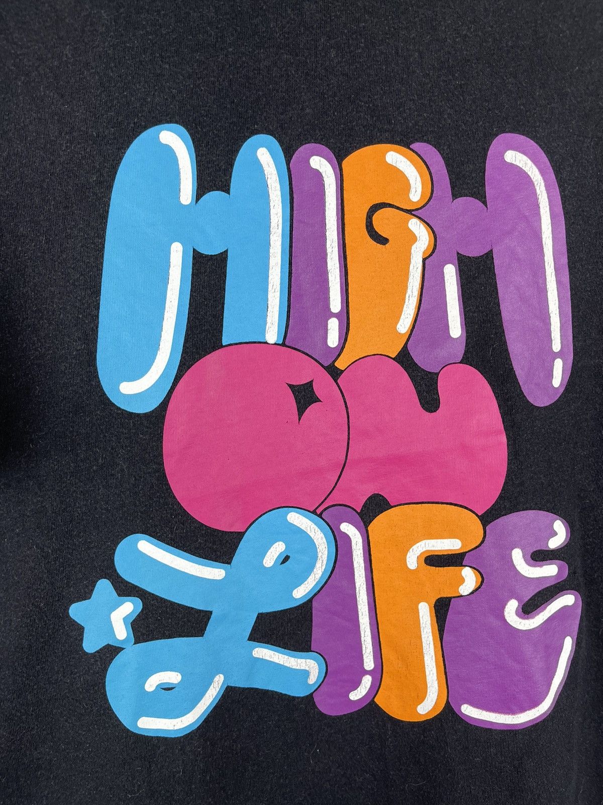 LRG LRG High on life big logo printed vintage roots & equipment Size US L / EU 52-54 / 3 - 8 Thumbnail