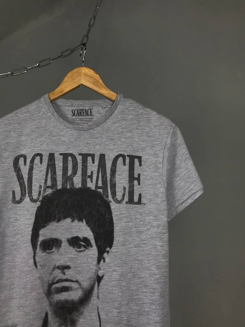 Vintage Scarface vintage overprinted cult movie tee Size US M / EU 48-50 / 2 - 2 Thumbnail