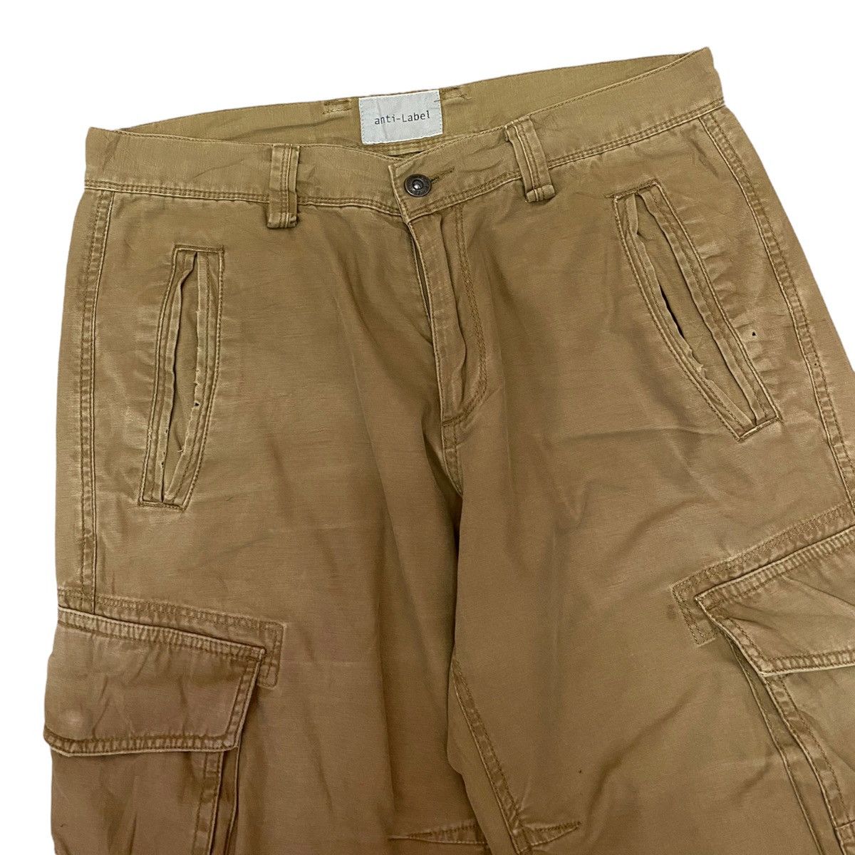 General Research JAPANESE 🇯🇵 ANTI-LABEL TACTICAL MULTI POCKET CARGO PANTS Size US 32 / EU 48 - 8 Thumbnail