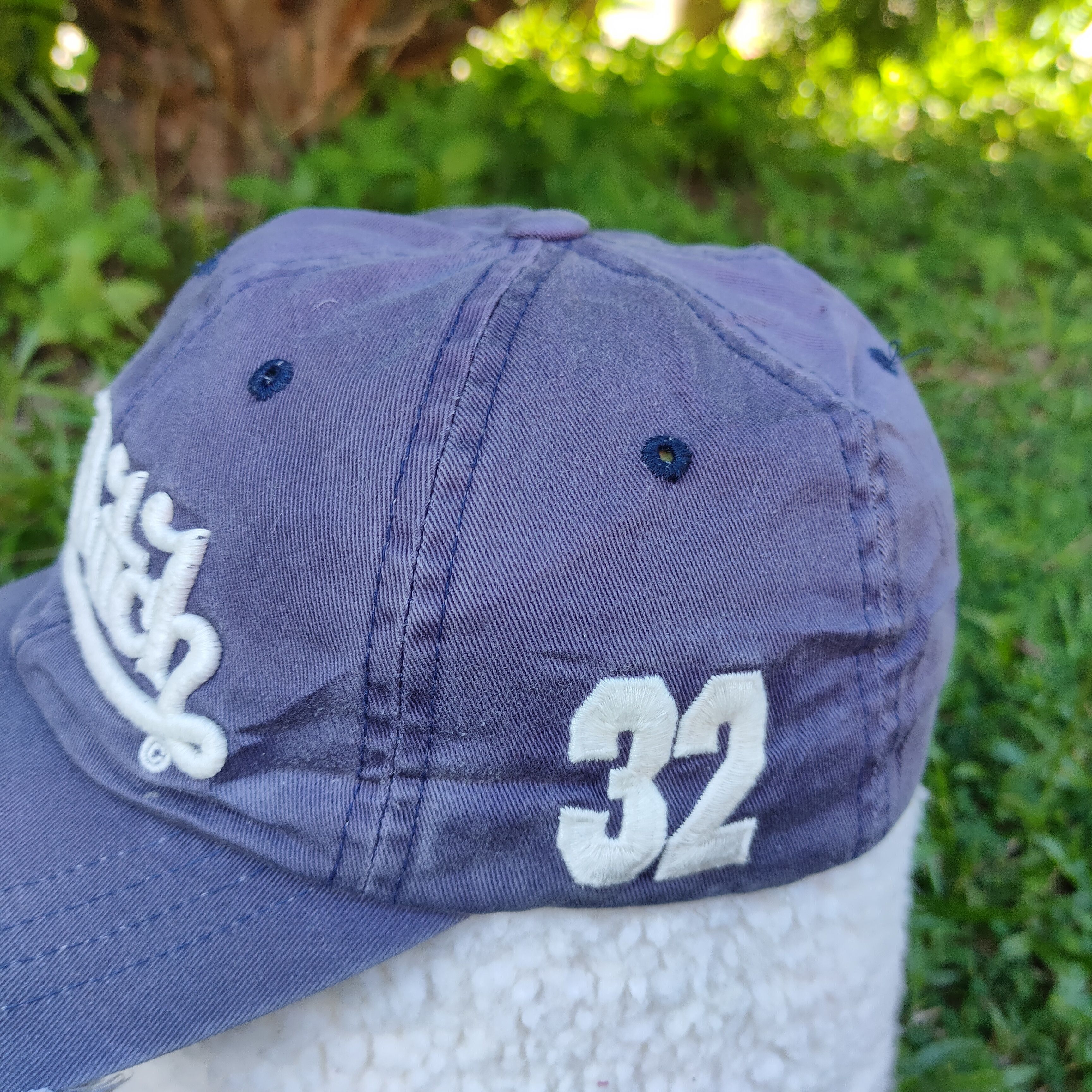 Vintage Vintage VON DUTCH Embroidery Distressed Cap Spellout 32 Hat Size ONE SIZE - 3 Thumbnail