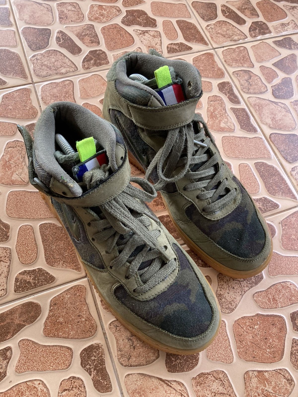 nike sky hi green