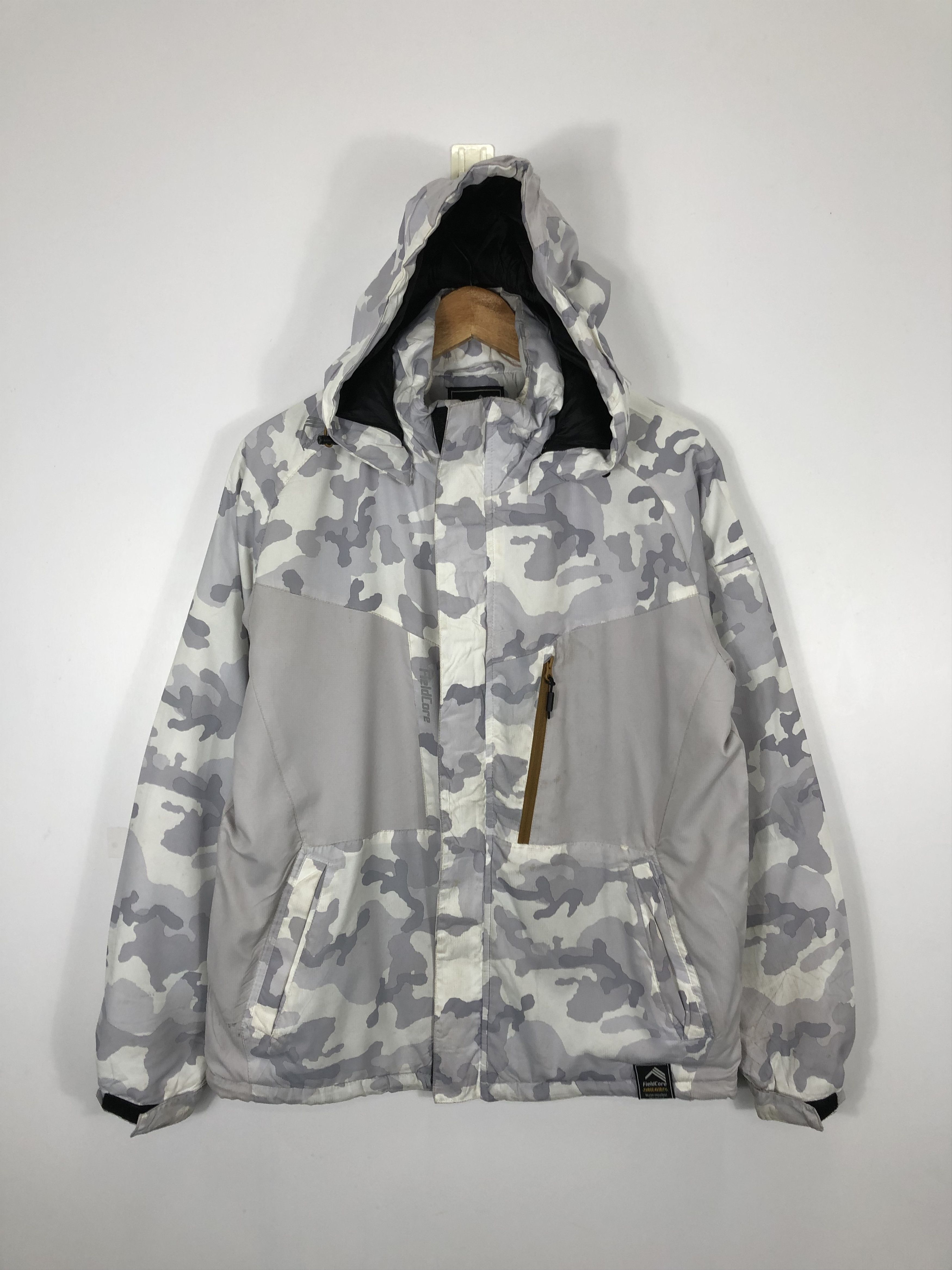 Japanese Brand Japanese Brand Camo White Puffer Jacket J0545 Size US M / EU 48-50 / 2 - 1 Thumbnail