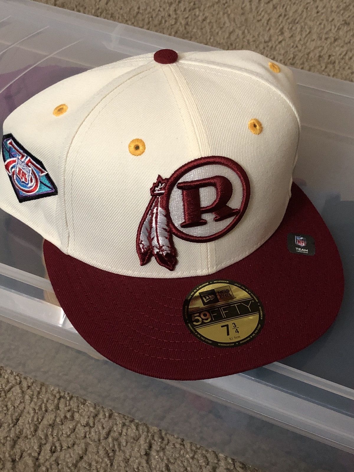 New Era Hatclub Exclusive Washington NFL 7 3/4 (redskins)