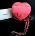 Chanel *Super Rare* Chanel SS22 Pink Heart Leather Belt Bag Size ONE SIZE - 10 Thumbnail