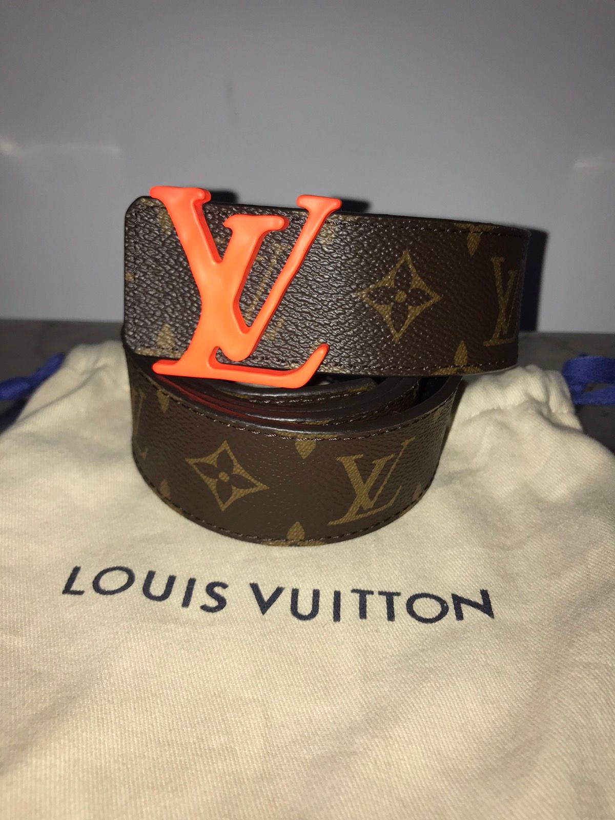 Louis Vuitton Louis Vuitton Virgil Abloh Reversible Belt
