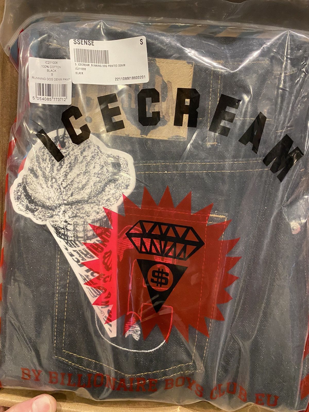 Billionaire Boys Club Running Dog Jeans Size US 30 / EU 46 - 4 Thumbnail