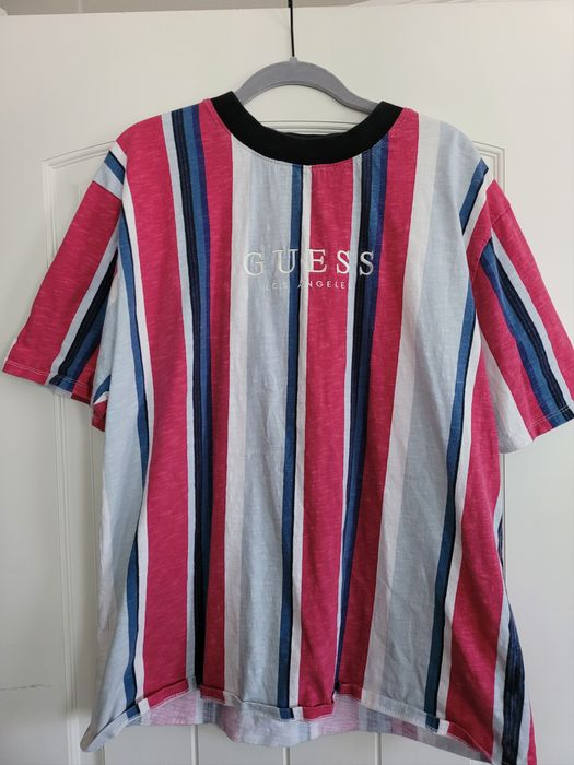 Guess sayer hot sale striped tee