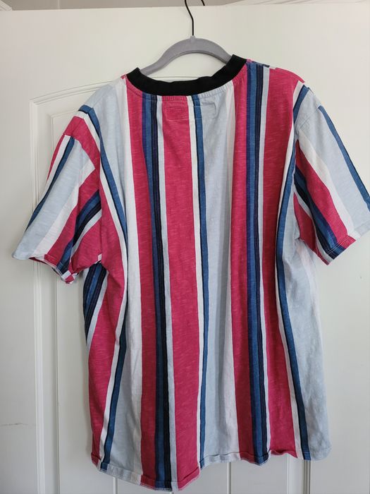 guess sayer striped shirt