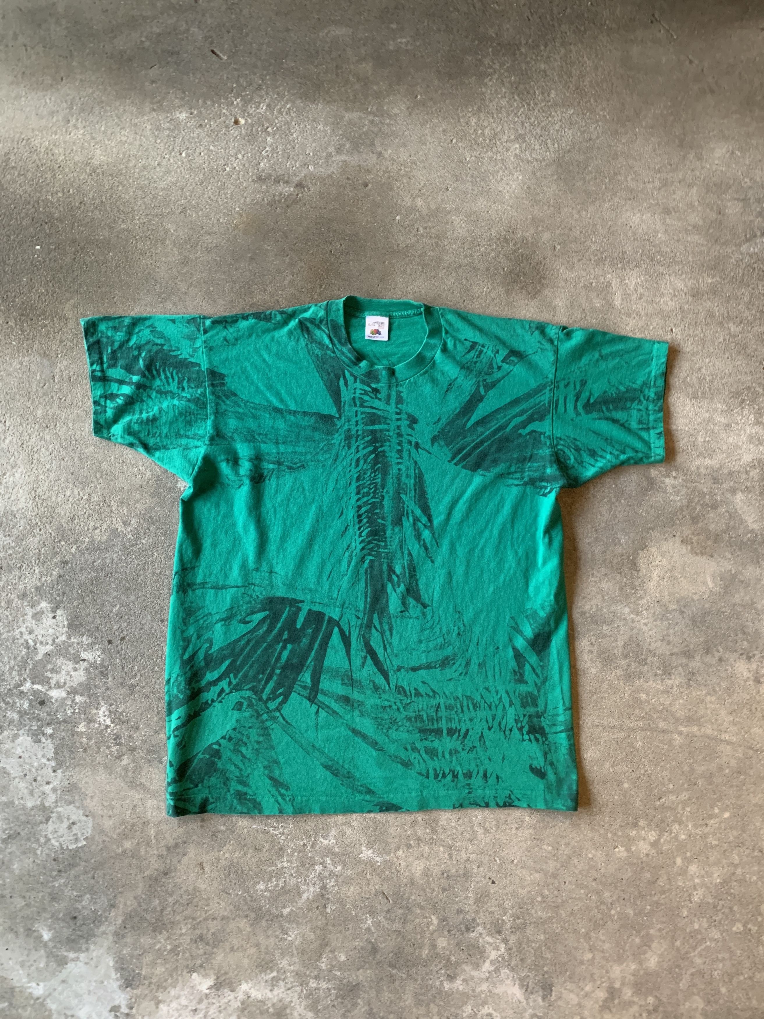 Japanese Brand × Vintage Vintage 90s Abstract Cross Shirt Size US XL / EU 56 / 4 - 1 Thumbnail
