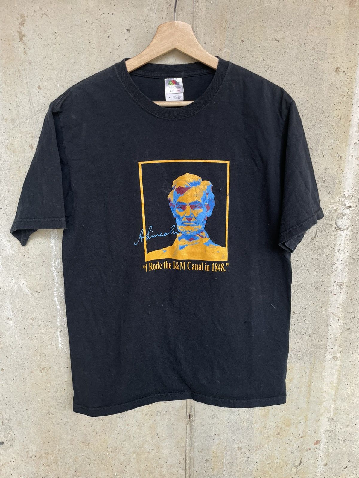 Vintage Vintage Abraham Lincoln DC President Tee - Medium Size US M / EU 48-50 / 2 - 4 Thumbnail