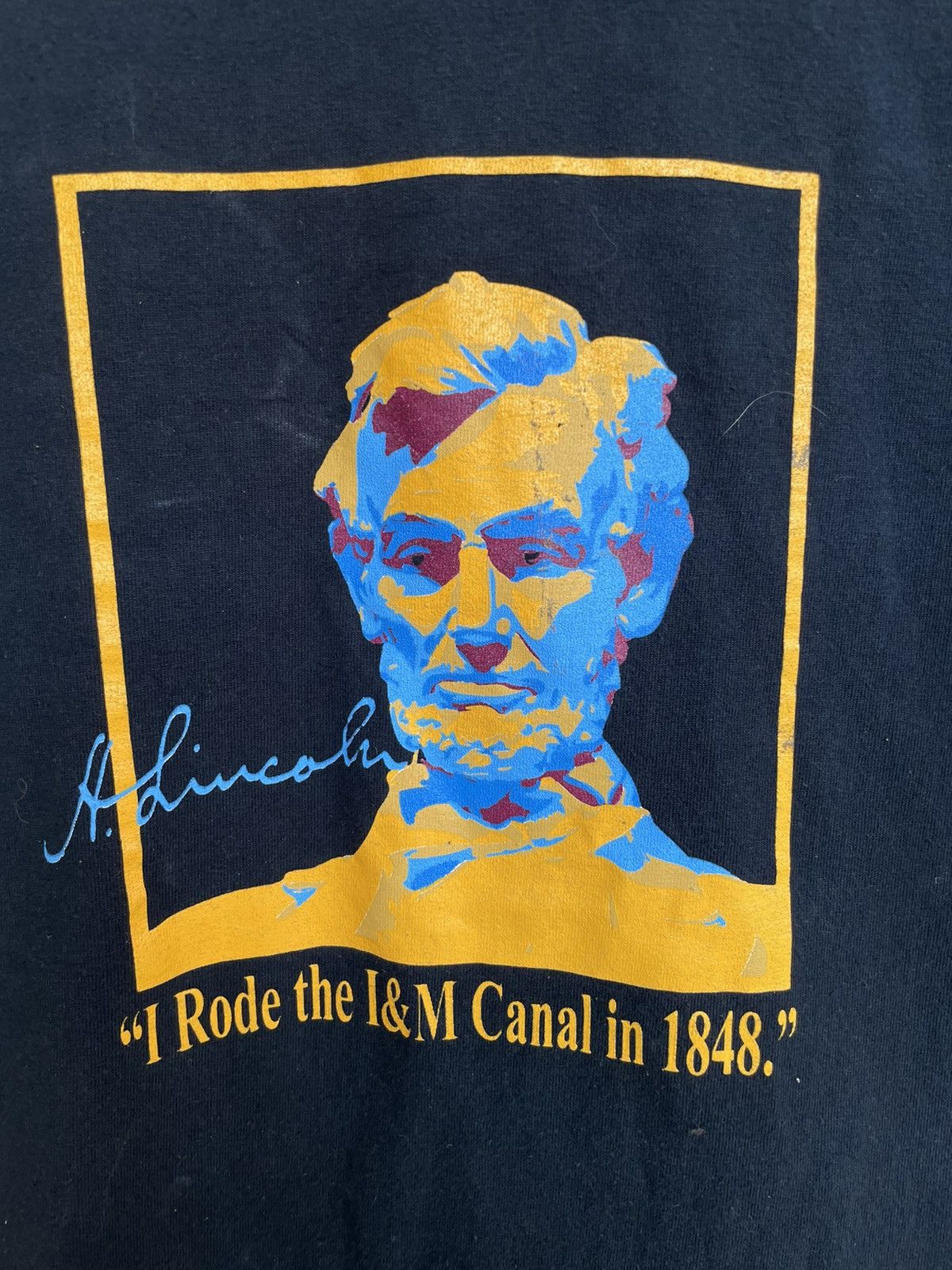 Vintage Vintage Abraham Lincoln DC President Tee - Medium Size US M / EU 48-50 / 2 - 5 Thumbnail