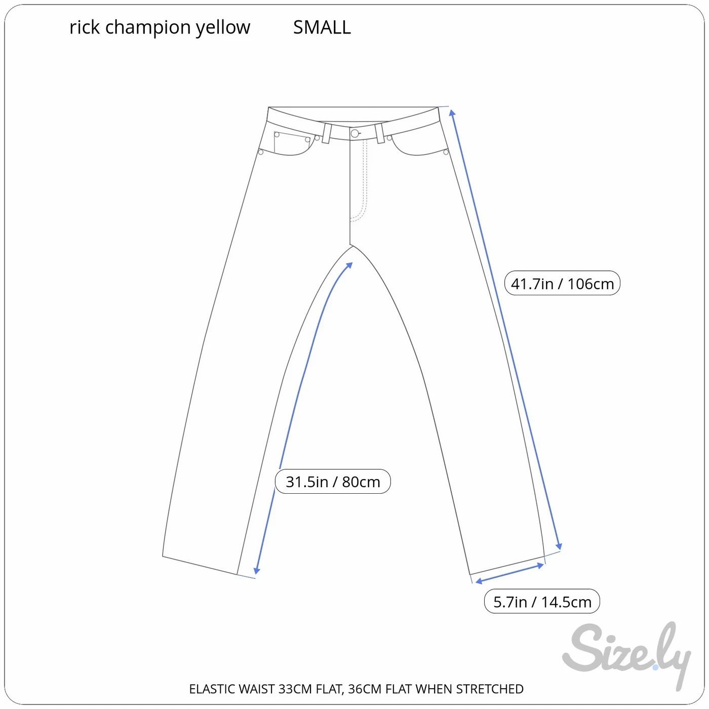 Champion × Rick Owens ⚡️QUICK SALE⚡️ Rick Owens x Champion Yellow Jogger Size US 26 / EU 42 - 9 Thumbnail