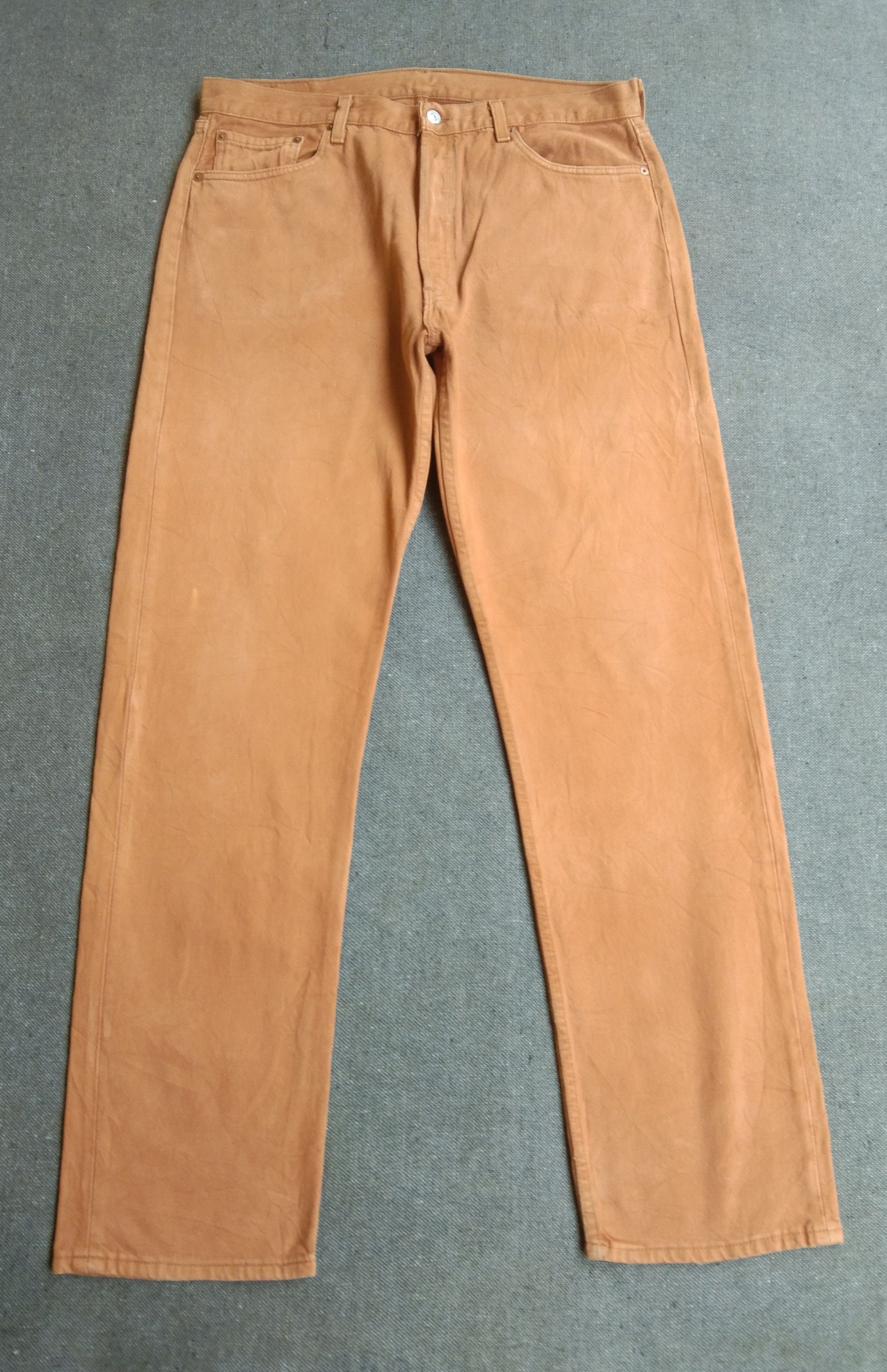 Levi's × Vintage Vintage Levis 501 Jeans Made In USA 36x34.5 Size US 36 / EU 52 - 1 Thumbnail