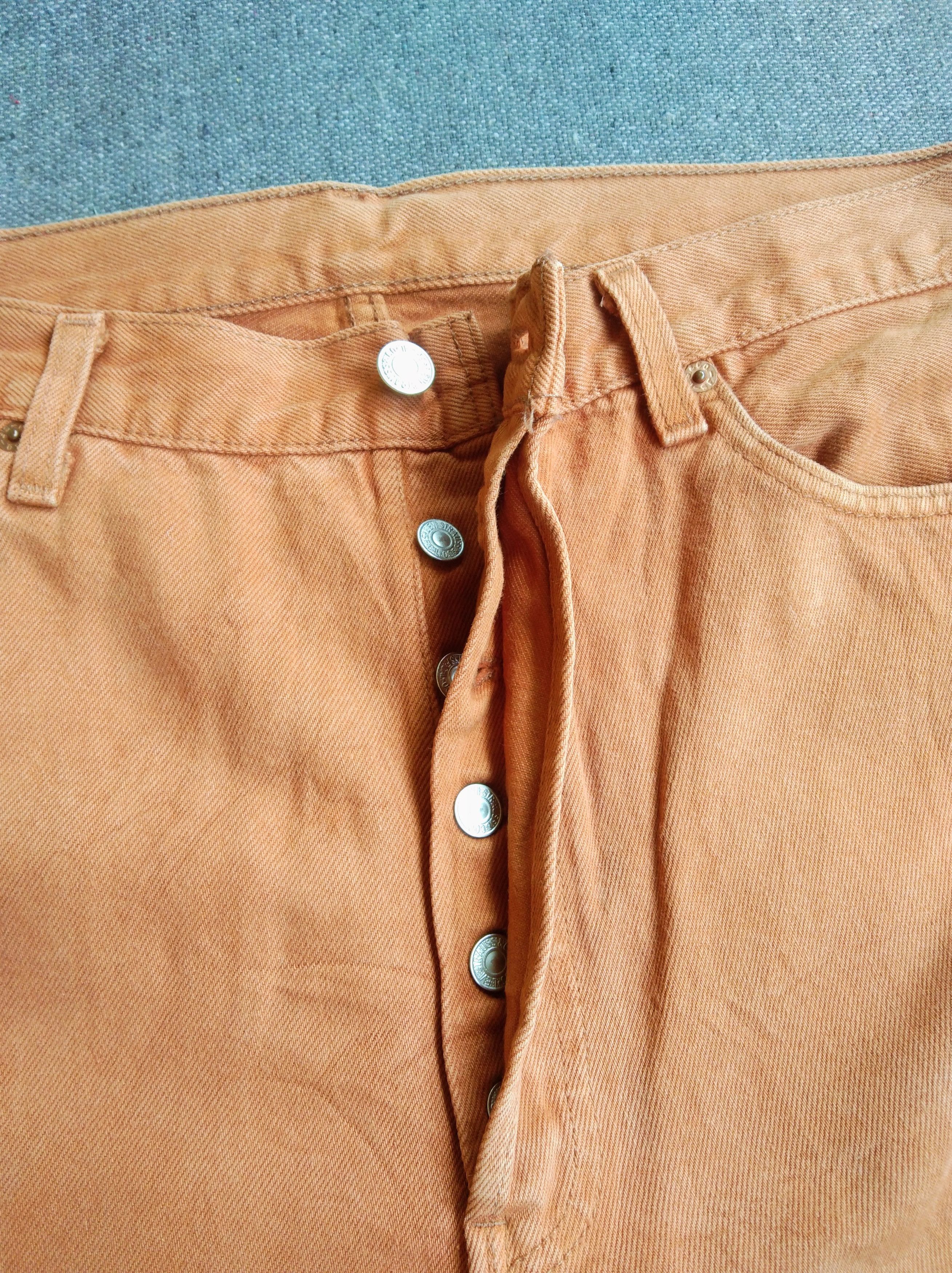 Levi's × Vintage Vintage Levis 501 Jeans Made In USA 36x34.5 Size US 36 / EU 52 - 6 Thumbnail