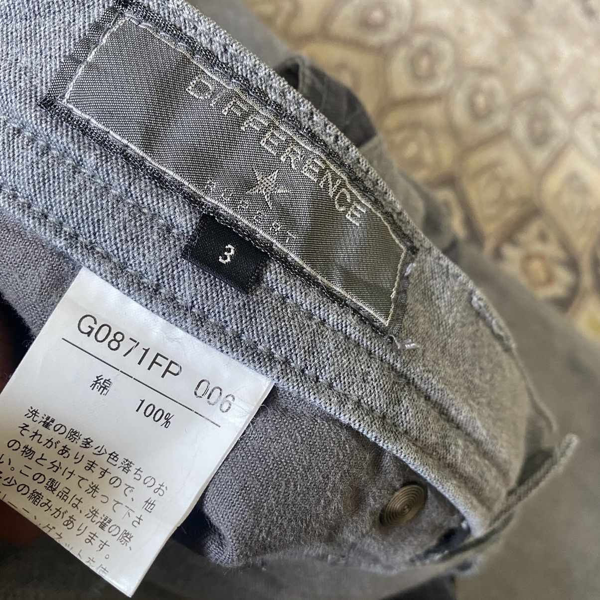 Japanese Brand Japanese Brand DIFFERENCE RUPERT Cargo Pants Size US 32 / EU 48 - 19 Thumbnail