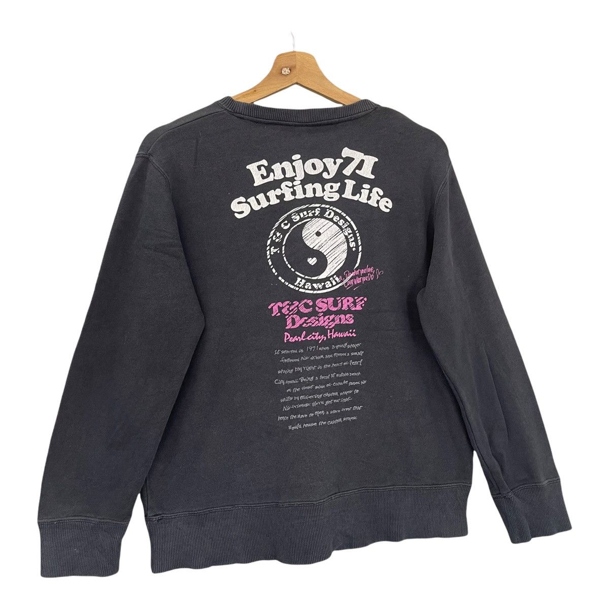 Vintage TnC Hawaii Pearl City Surf Crewneck Sweatshirt Size S Size US S / EU 44-46 / 1 - 2 Thumbnail