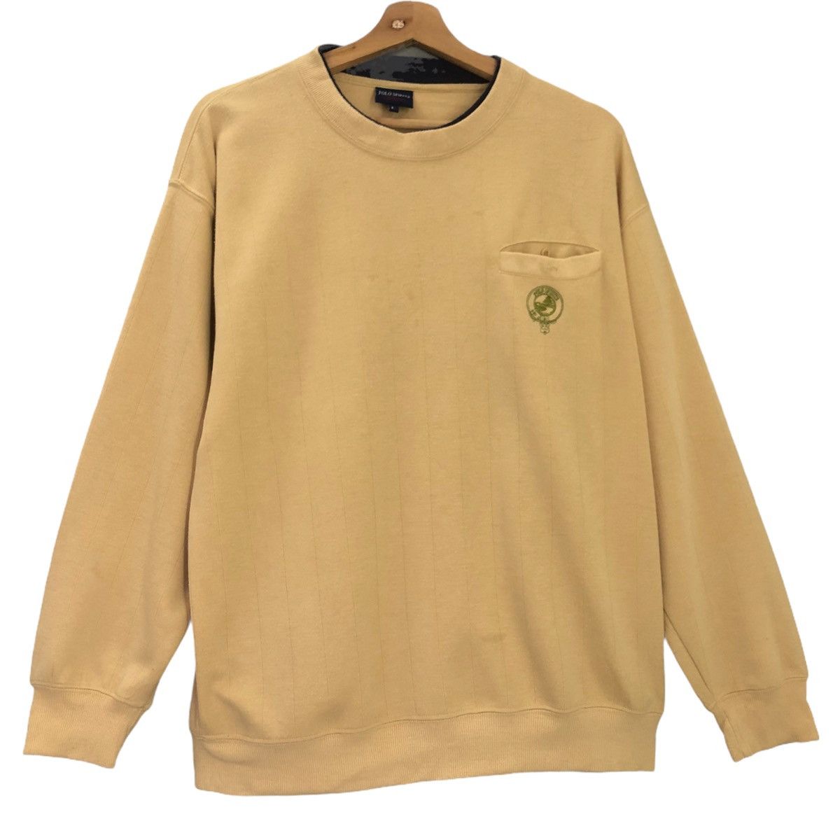 Vintage Polo Spirit Small Logo Crewneck Sweatshirt Size M