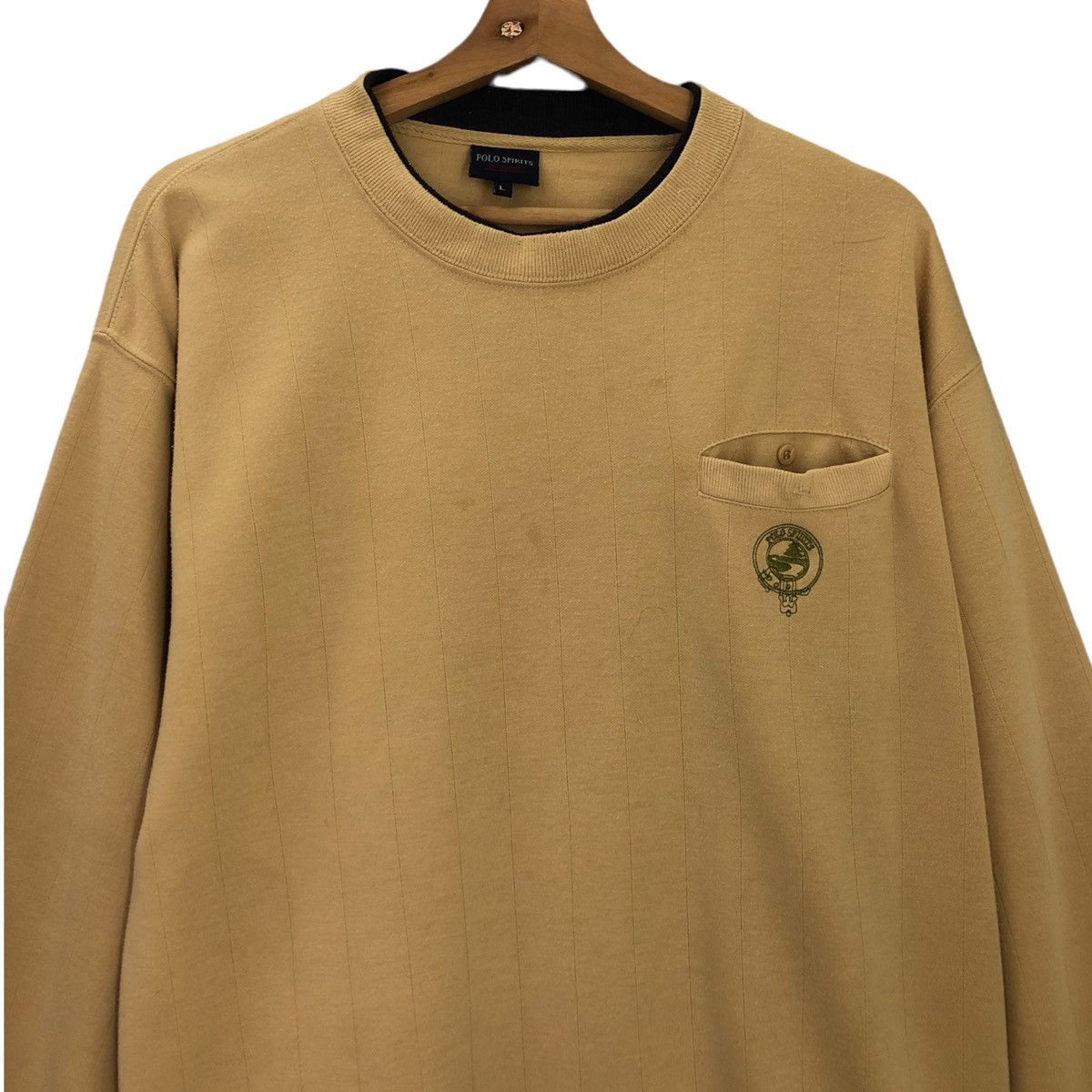 Vintage Vintage Polo Spirit Small Logo Crewneck Sweatshirt Size M Size US L / EU 52-54 / 3 - 4 Thumbnail