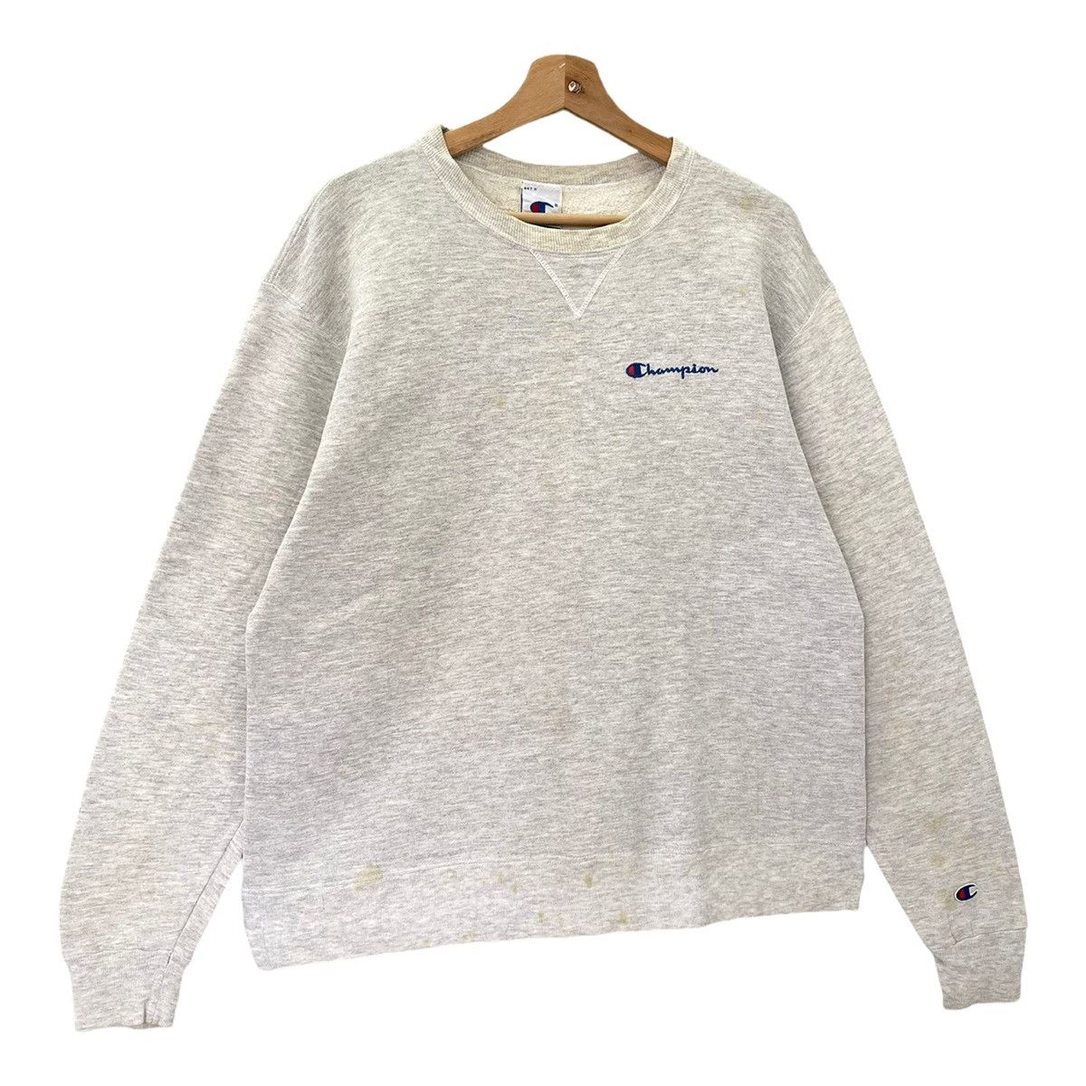Champion 90’s Champion Embroidered Logo Crewneck Sweatshirt Size M Size US M / EU 48-50 / 2 - 2 Thumbnail