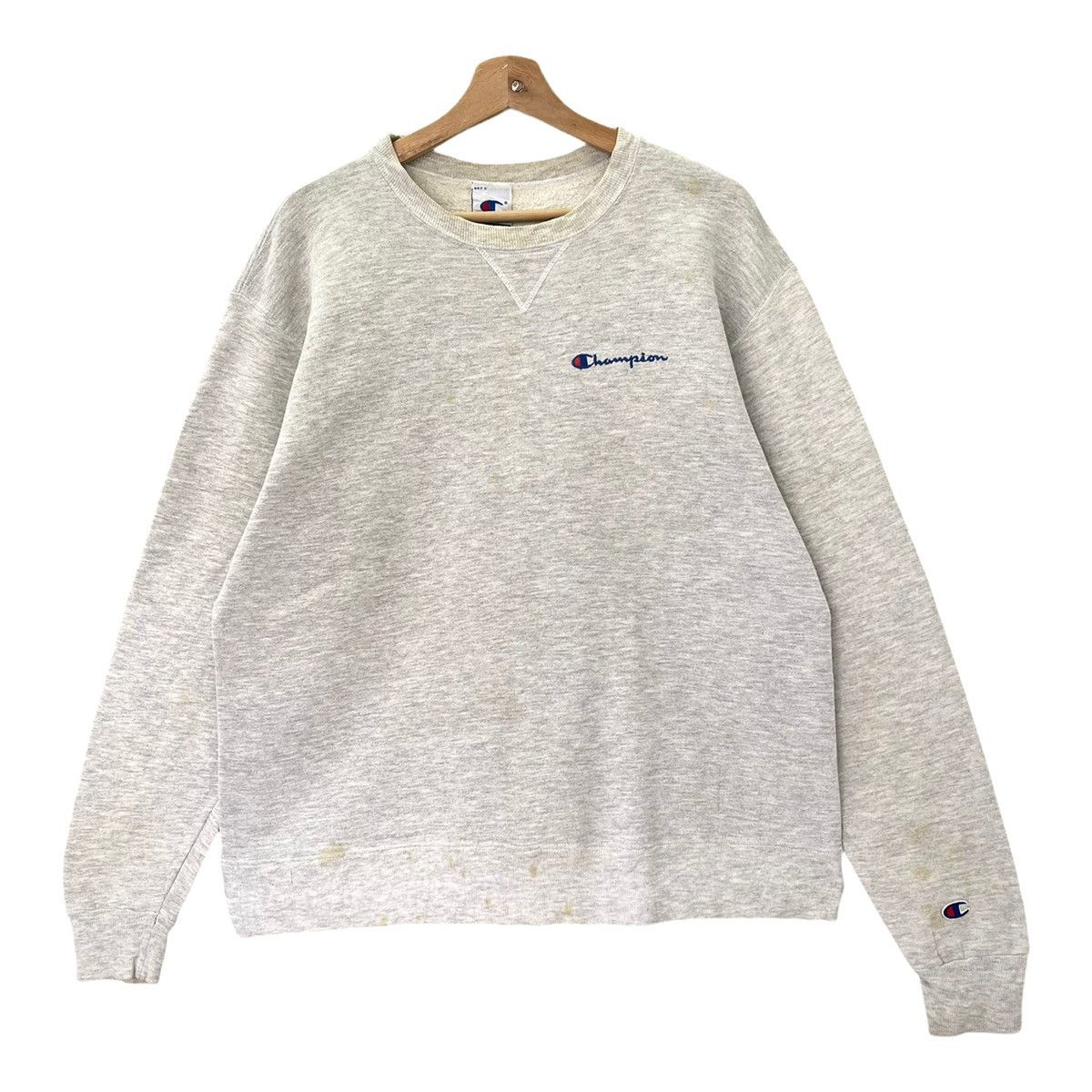Champion 90’s Champion Embroidered Logo Crewneck Sweatshirt Size M Size US M / EU 48-50 / 2 - 3 Thumbnail