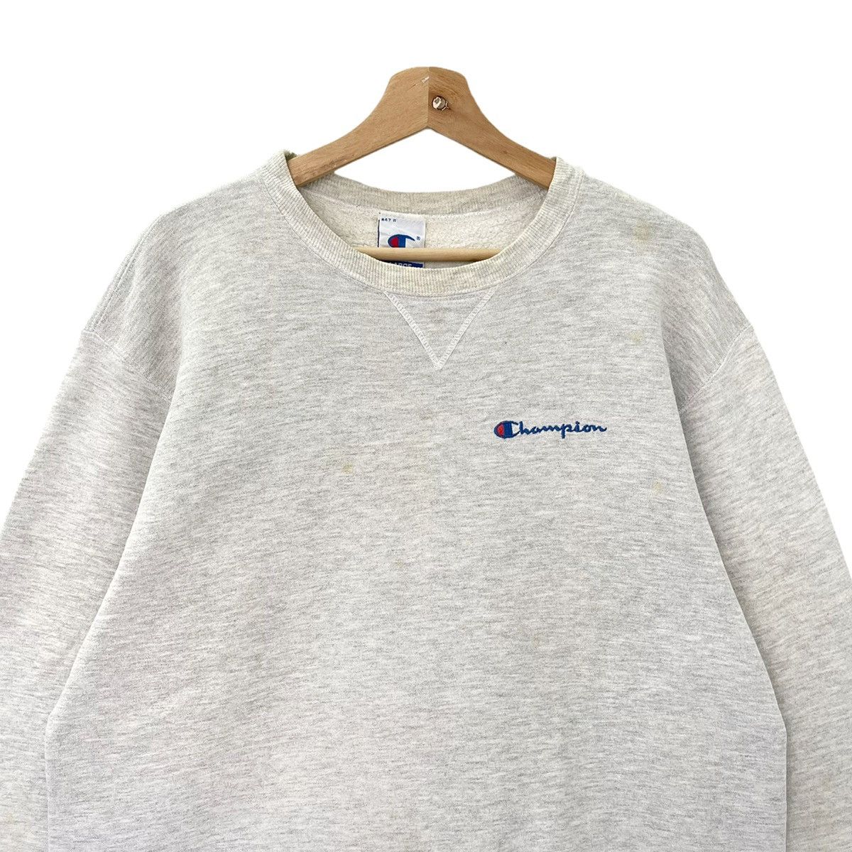 Champion 90’s Champion Embroidered Logo Crewneck Sweatshirt Size M Size US M / EU 48-50 / 2 - 5 Thumbnail