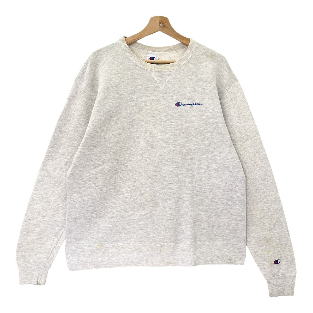 Champion 90’s Champion Embroidered Logo Crewneck Sweatshirt Size M Size US M / EU 48-50 / 2 - 1 Thumbnail