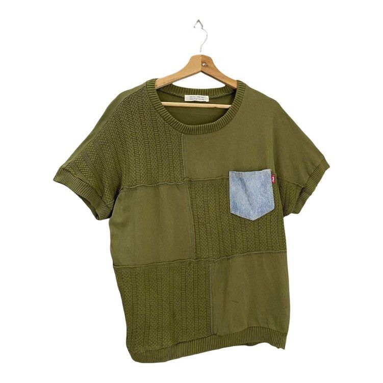Vintage Vintage Double Name Shortsleeve Sweatshirt Size M Size US M / EU 48-50 / 2 - 2 Thumbnail