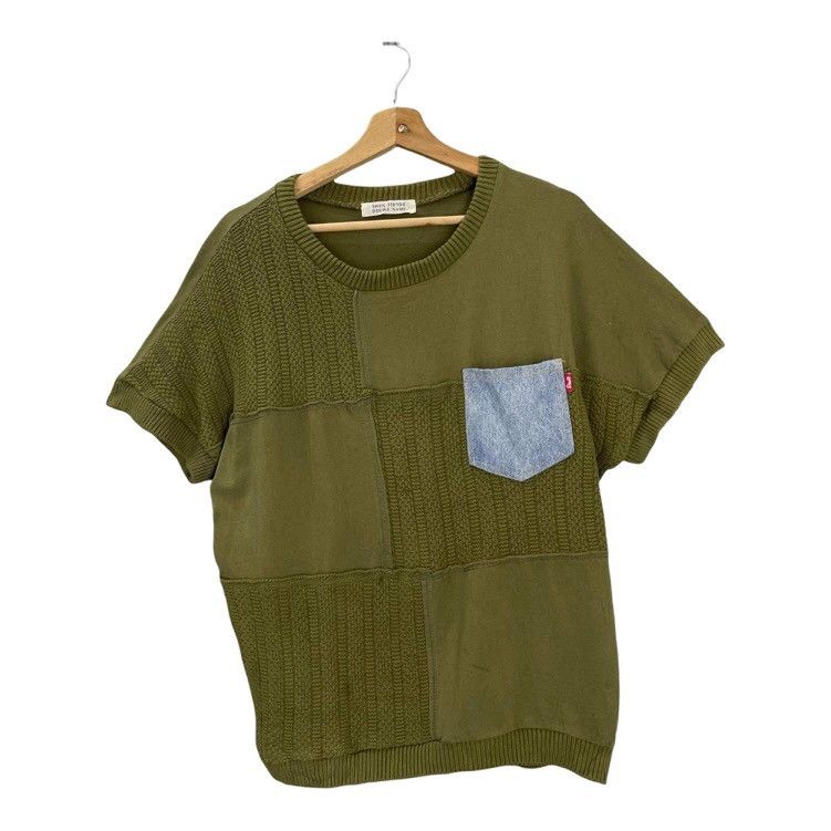 Vintage Vintage Double Name Shortsleeve Sweatshirt Size M Size US M / EU 48-50 / 2 - 3 Thumbnail