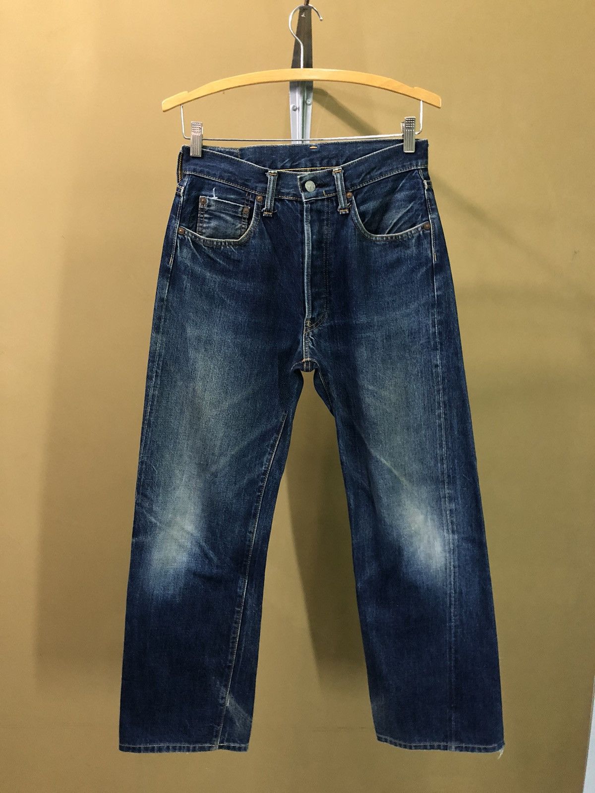Japanese Brand Vintage Sewing Chop By John Bull Selvedge Denim Jeans Size US 28 / EU 44 - 11 Thumbnail